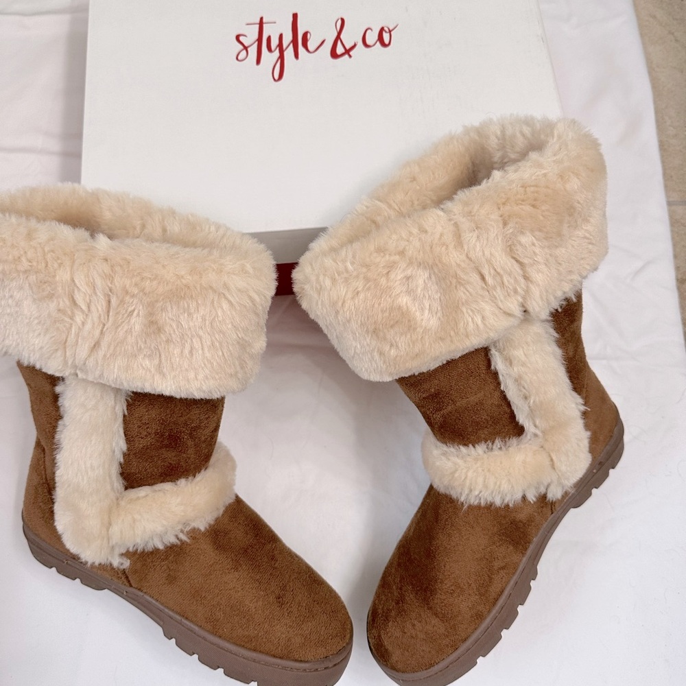 Style and Company winter boots size 7